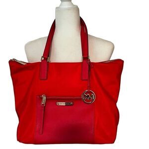 Michael Kors Ariana Large Red Tote. MSRP $280 Great Condition!!